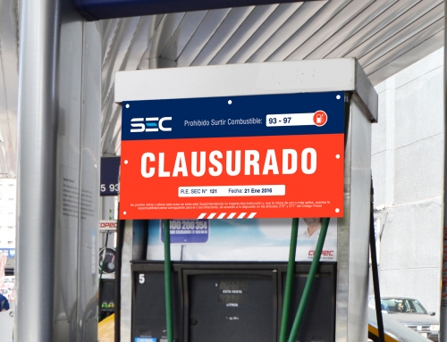 Señalética de Clausuras